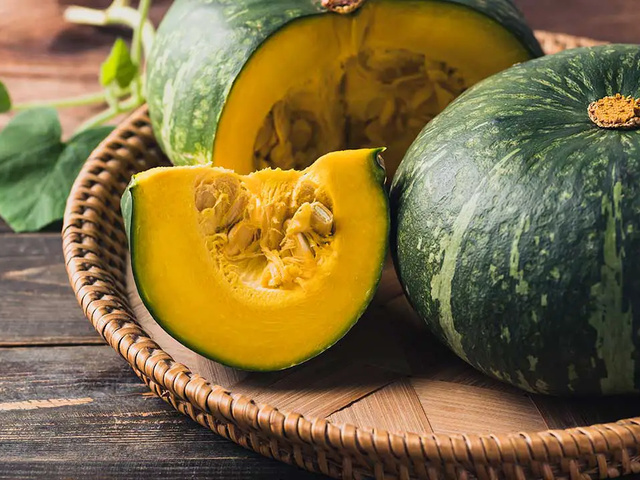 courge kabocha  tranche